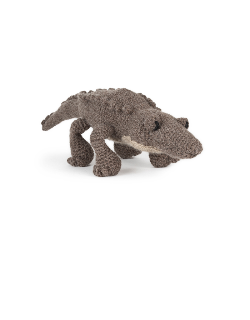 toft ed's animal Nicholas the Crocodile amigurumi crochet
